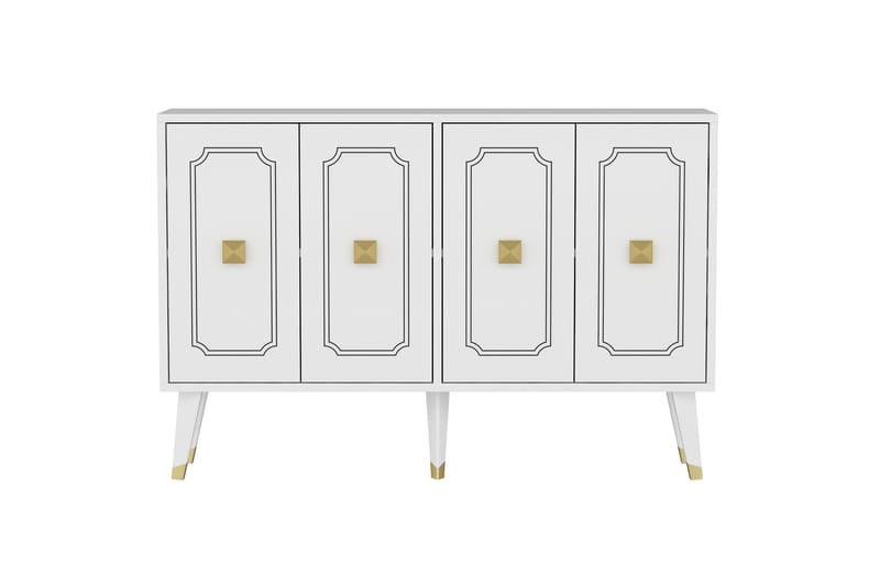 Myria Konsollbord 120 cm Vit - Möbler - Vardagsrum - Soffbord & vardagsrumsbord - Avlastningsbord & konsolbord