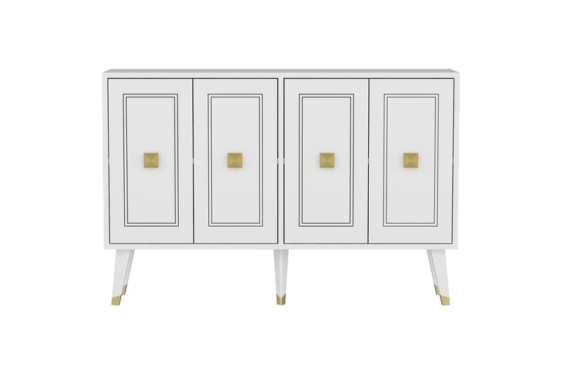 Nanda Konsollbord 120 cm Vit - Möbler - Vardagsrum - Soffbord & vardagsrumsbord - Avlastningsbord & konsolbord