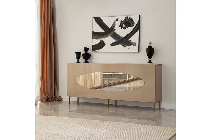 Narain Konsollbord 180 cm Brons/Guld - Möbler - Vardagsrum - Soffbord & vardagsrumsbord - Avlastningsbord & konsolbord