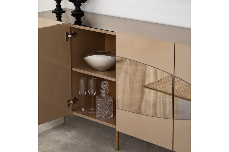 Narain Konsollbord 180 cm - Brons/Guld - Förvaring - Förvaringsmöbler - Skänkar & sideboards