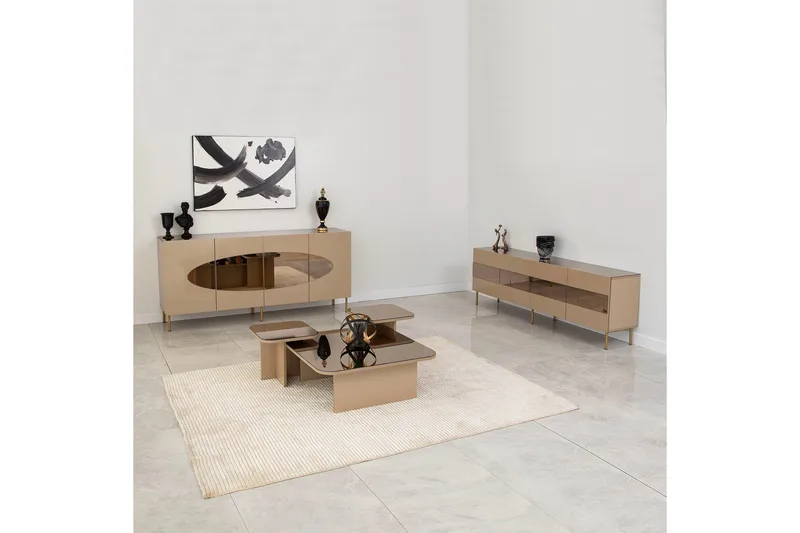 Narain Konsollbord 180 cm - Brons/Guld - Förvaring - Förvaringsmöbler - Skänkar & sideboards