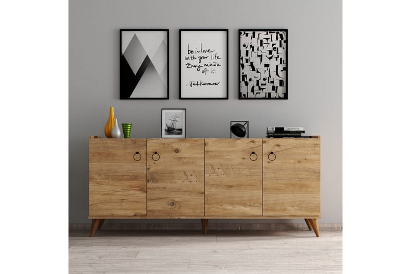 Narula Konsollbord 180 cm Brun - Möbler - Vardagsrum - Soffbord & vardagsrumsbord - Avlastningsbord & konsolbord