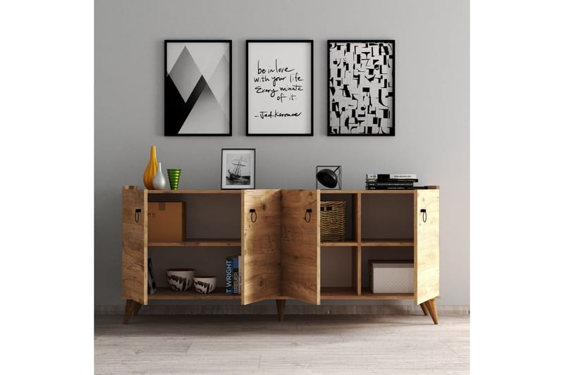 Narula Konsollbord 180 cm Brun - Möbler - Vardagsrum - Soffbord & vardagsrumsbord - Avlastningsbord & konsolbord