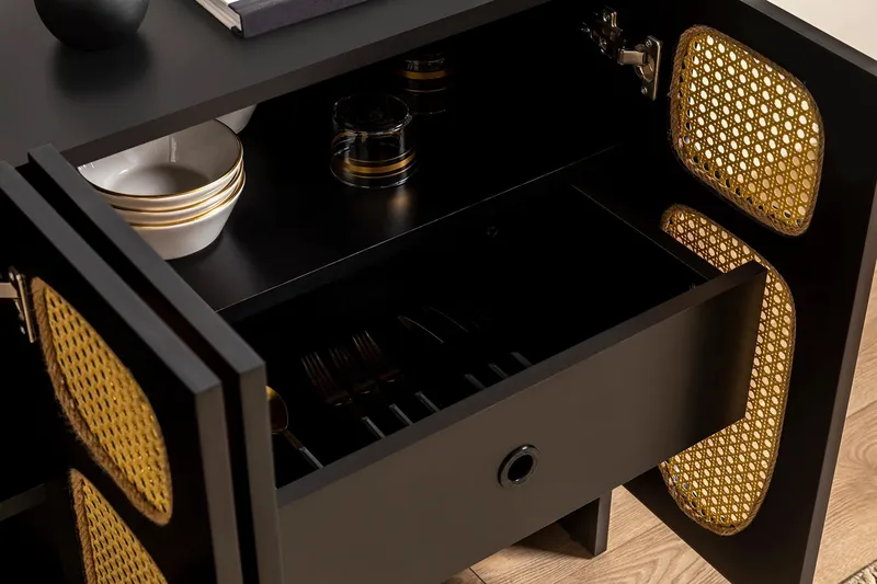 Paro Konsollbord 120 cm - Svart - Förvaring - Förvaringsmöbler - Skänkar & sideboards