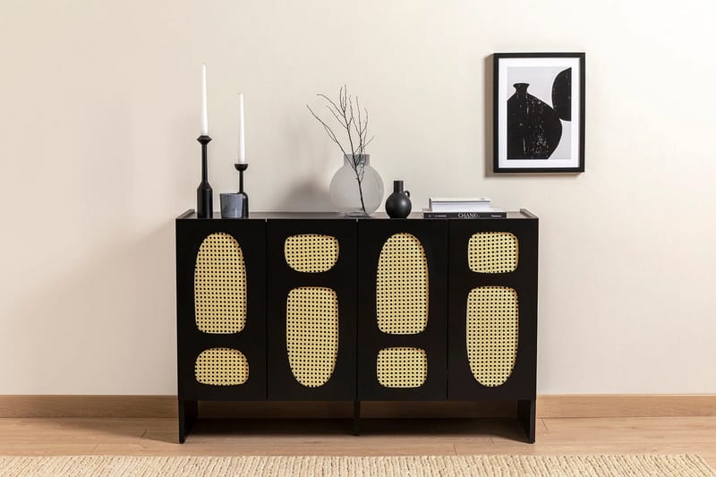 Paro Konsollbord 120 cm - Svart - Förvaring - Förvaringsmöbler - Skänkar & sideboards