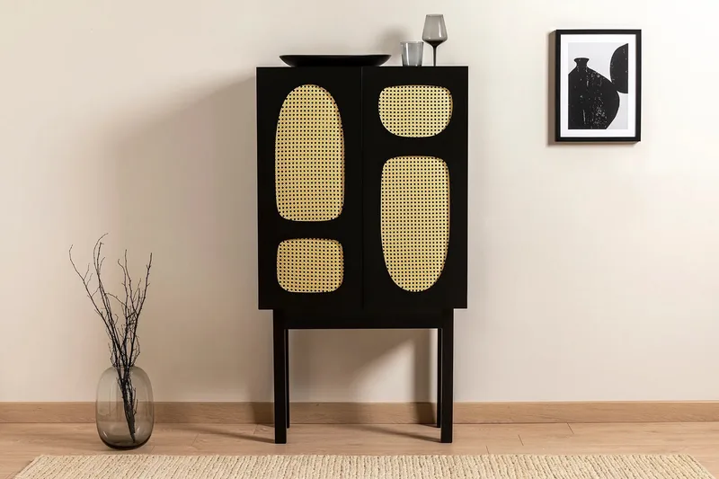 Paro Konsollbord 75 cm - Svart - Förvaring - Skåp - Barskåp