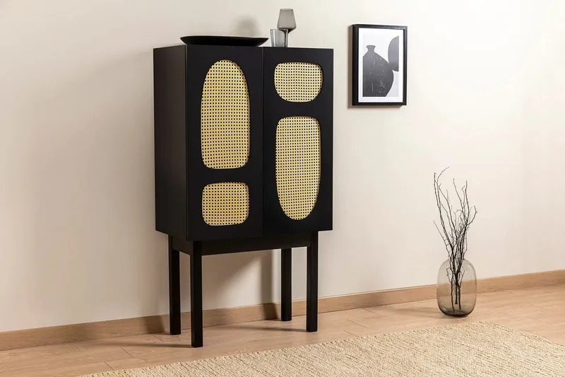 Paro Konsollbord 75 cm - Svart - Förvaring - Skåp - Barskåp