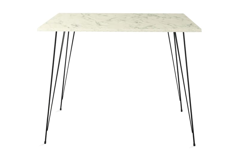 REITA Bord 90 cm Svart/Vit - Möbler - Vardagsrum - Soffbord & vardagsrumsbord - Avlastningsbord & konsolbord