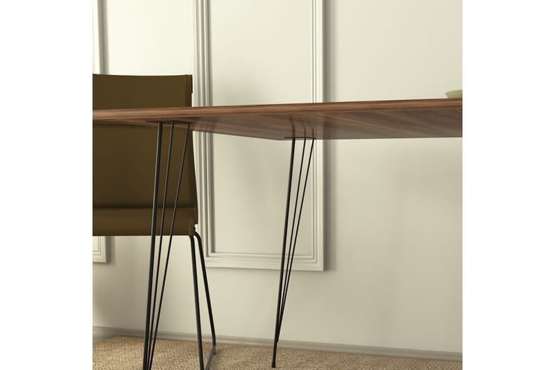 REITA Bord 90 cm Valnöt - Möbler - Vardagsrum - Soffbord & vardagsrumsbord - Avlastningsbord & konsolbord
