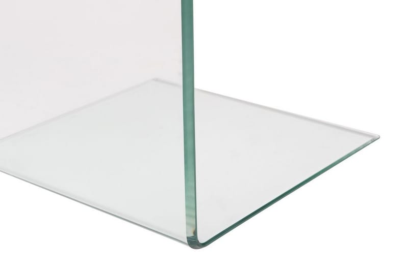 SATURLEY Sidobord Transparent Transparent - Möbler - Vardagsrum - Soffbord & vardagsrumsbord - Avlastningsbord & konsolbord