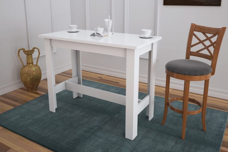 Saylors Bord 120 cm - Vit - Möbler - Vardagsrum - Soffbord & vardagsrumsbord - Avlastningsbord & konsolbord