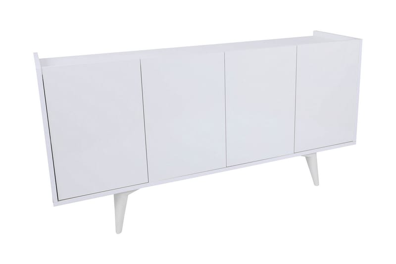 SERAL Avlastningsbord 150 cm Vit - Hallbord - Bord - Avlastningsbord & konsolbord