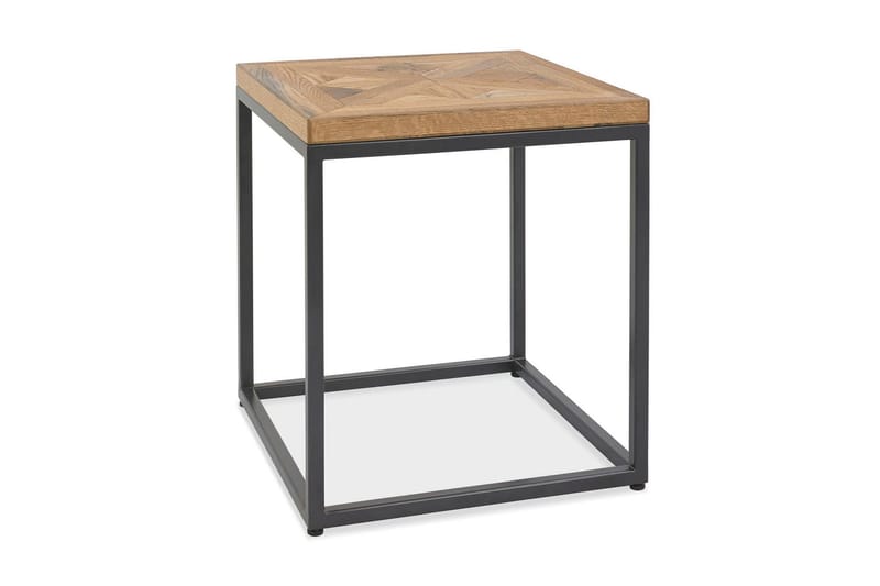 Sidobord Indus 45x45xh50 cm Grå Metallram - Möbler - Vardagsrum - Soffbord & vardagsrumsbord - Sidobord & lampbord