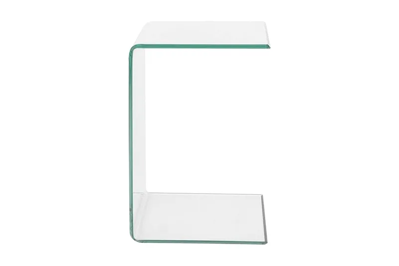 Solney Sidobord Transparent - Transparent - Möbler - Vardagsrum - Soffbord & vardagsrumsbord - Sidobord & lampbord