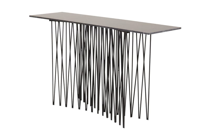 Stone Avlastningsbord 130 cm - Svart - Möbler - Vardagsrum - Soffbord & vardagsrumsbord - Avlastningsbord & konsolbord