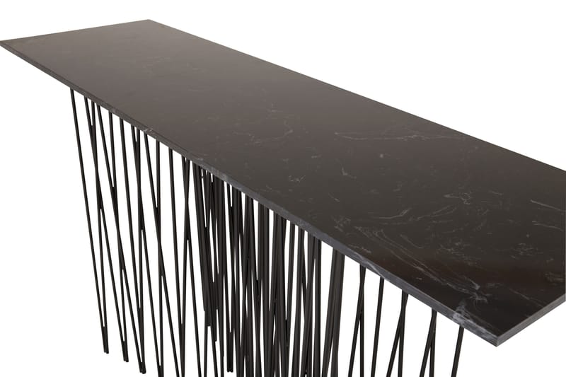 Stone Avlastningsbord 130 cm - Svart - Möbler - Vardagsrum - Soffbord & vardagsrumsbord - Avlastningsbord & konsolbord
