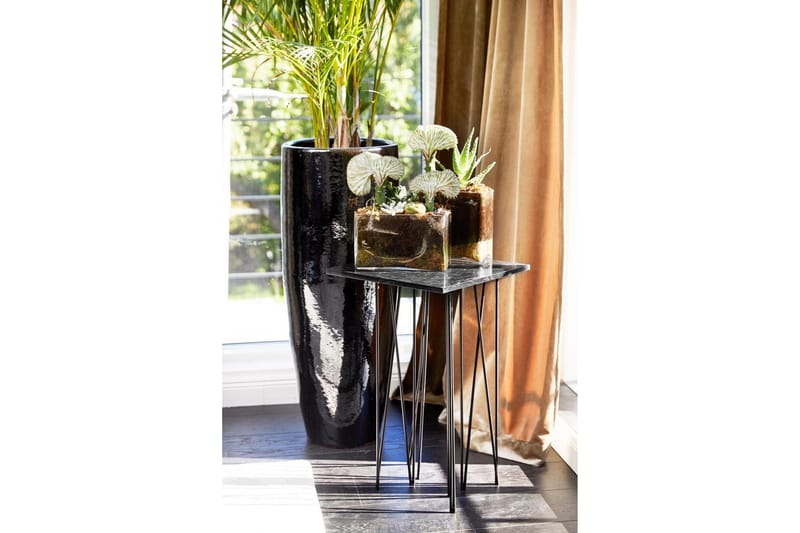 Stone Avlastningsbord 40 cm - Svart - Möbler - Vardagsrum - Soffbord & vardagsrumsbord - Avlastningsbord & konsolbord