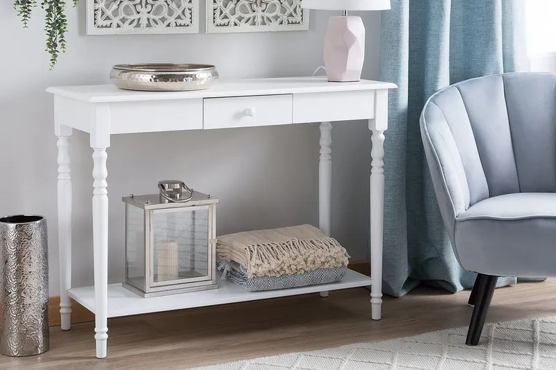 Tobago Konsolbord 102 cm - Vit - Möbler - Vardagsrum - Soffbord & vardagsrumsbord - Avlastningsbord & konsolbord