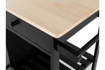 Trapani Serveringsbord 75 cm - Svart - Förvaring - Förvaringsmöbler - Köksö