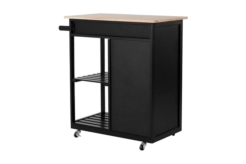 Trapani Serveringsbord 75 cm - Svart - Förvaring - Förvaringsmöbler - Köksö