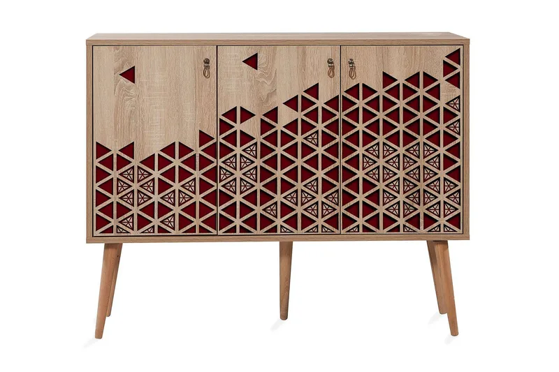 Vellavie Skänk Dekor - Brun/Röd - Förvaring - Förvaringsmöbler - Skänkar & sideboards