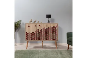 Vellavie Skänk Dekor - Brun/Röd - Förvaring - Förvaringsmöbler - Skänkar & sideboards
