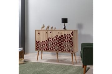 Vellavie Skänk Dekor - Brun/Röd - Förvaring - Förvaringsmöbler - Skänkar & sideboards