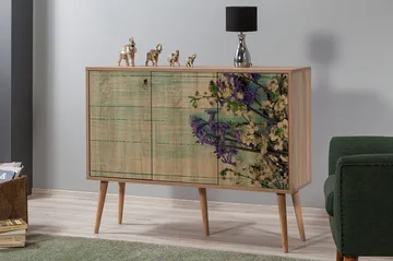 Vellavie Skänk Körsbärsblom - Brun/Grön - Förvaring - Förvaringsmöbler - Skänkar & sideboards