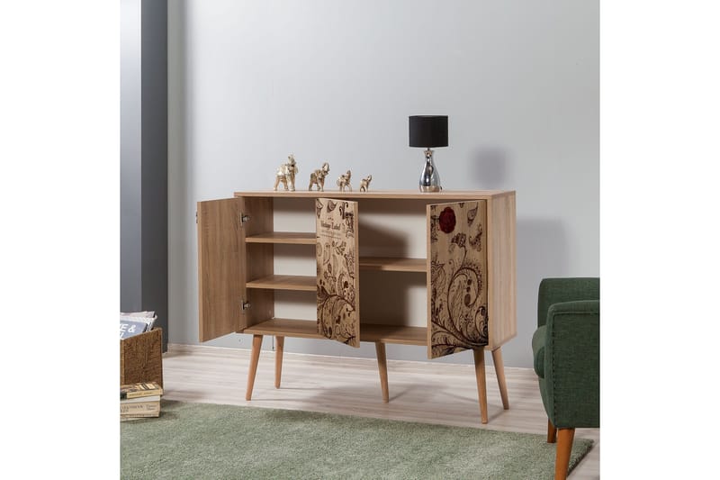 Vellavie Skänk Vintage Label - Mönstrad - Förvaring - Förvaringsmöbler - Skänkar & sideboards