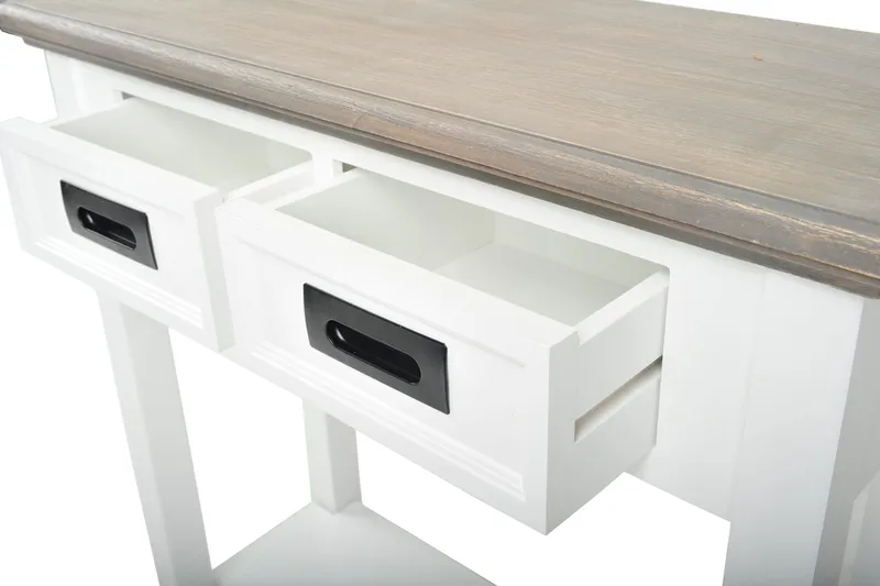 Verdell Konsollbord 76 cm - Vit - Möbler - Vardagsrum - Soffbord & vardagsrumsbord - Avlastningsbord & konsolbord