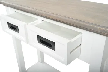 Verdell Konsollbord 76 cm - Vit - Möbler - Vardagsrum - Soffbord & vardagsrumsbord - Avlastningsbord & konsolbord