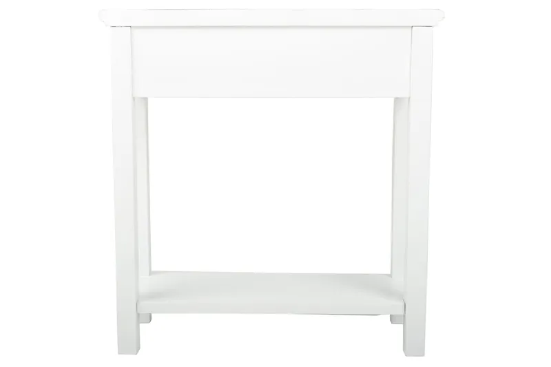 Verdell Konsollbord 76 cm - Vit - Möbler - Vardagsrum - Soffbord & vardagsrumsbord - Avlastningsbord & konsolbord