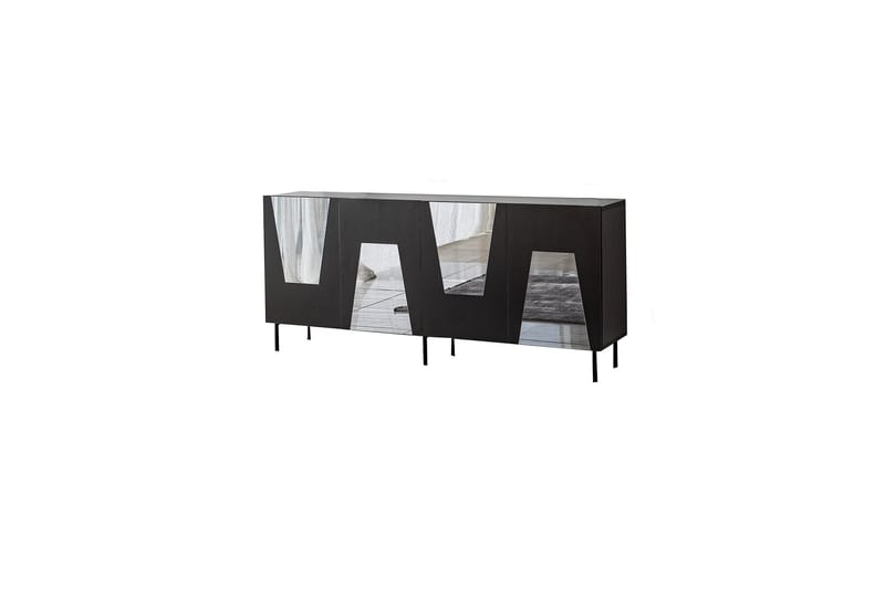 VIGONZA Konsollbord 180 cm Svart - Möbler - Vardagsrum - Soffbord & vardagsrumsbord - Avlastningsbord & konsolbord