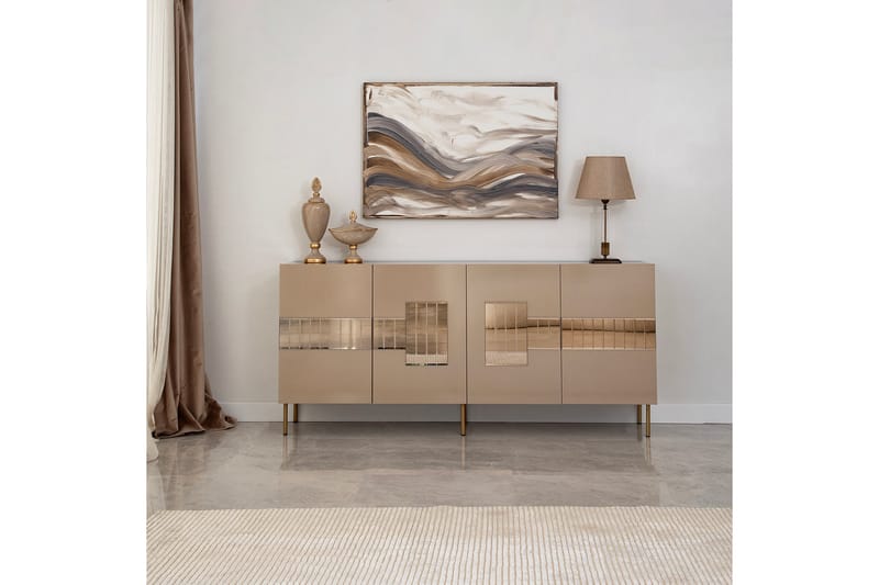 VLIRBERT Konsollbord 180 cm Brons - Möbler - Vardagsrum - Soffbord & vardagsrumsbord - Avlastningsbord & konsolbord