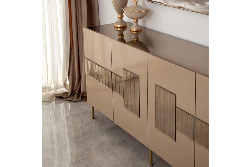 VLIRBERT Konsollbord 180 cm Brons - Möbler - Vardagsrum - Soffbord & vardagsrumsbord - Avlastningsbord & konsolbord