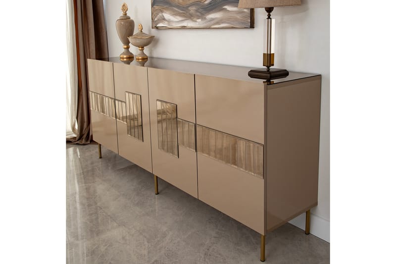 VLIRBERT Konsollbord 180 cm Brons - Möbler - Vardagsrum - Soffbord & vardagsrumsbord - Avlastningsbord & konsolbord