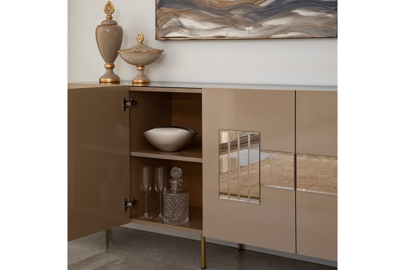 VLIRBERT Konsollbord 180 cm Brons - Möbler - Vardagsrum - Soffbord & vardagsrumsbord - Avlastningsbord & konsolbord