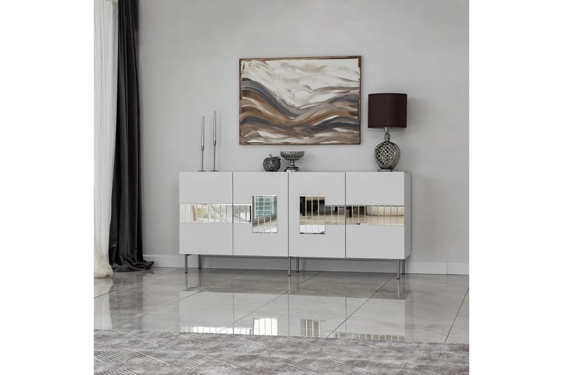 VLIRBERT Konsollbord 180 cm Vit - Möbler - Vardagsrum - Soffbord & vardagsrumsbord - Avlastningsbord & konsolbord