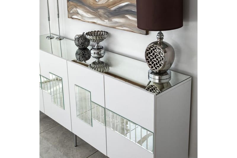 VLIRBERT Konsollbord 180 cm Vit - Möbler - Vardagsrum - Soffbord & vardagsrumsbord - Avlastningsbord & konsolbord