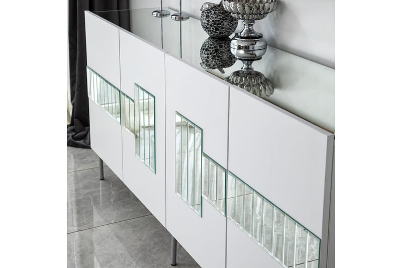 VLIRBERT Konsollbord 180 cm Vit - Möbler - Vardagsrum - Soffbord & vardagsrumsbord - Avlastningsbord & konsolbord