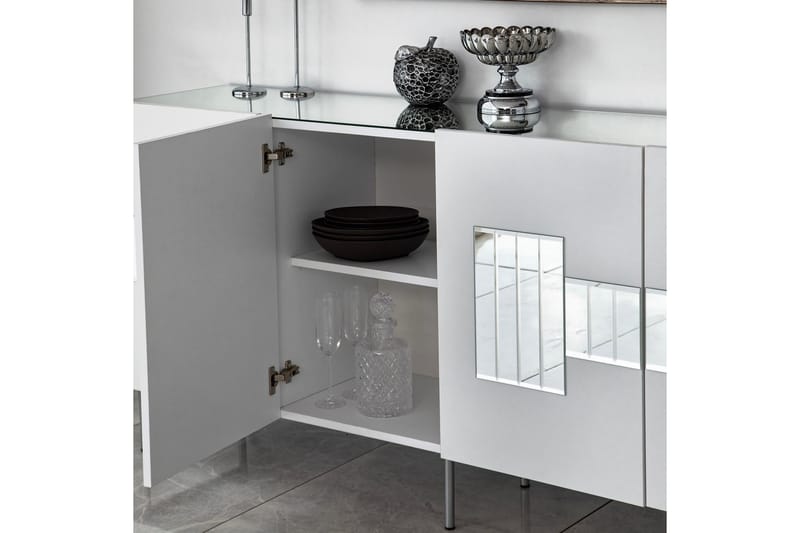 VLIRBERT Konsollbord 180 cm Vit - Möbler - Vardagsrum - Soffbord & vardagsrumsbord - Avlastningsbord & konsolbord