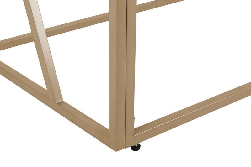 ZAHAVAH Avlastningsbord Guld - Möbler - Vardagsrum - Soffbord & vardagsrumsbord - Avlastningsbord & konsolbord