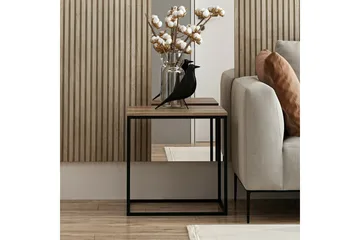 Basak Sidobord 52 cm - Valnöt - Möbler - Vardagsrum - Soffbord & vardagsrumsbord - Brickbord