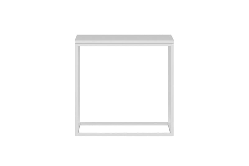 Basak Sidobord 52 cm - Vit - Möbler - Vardagsrum - Soffbord & vardagsrumsbord - Brickbord