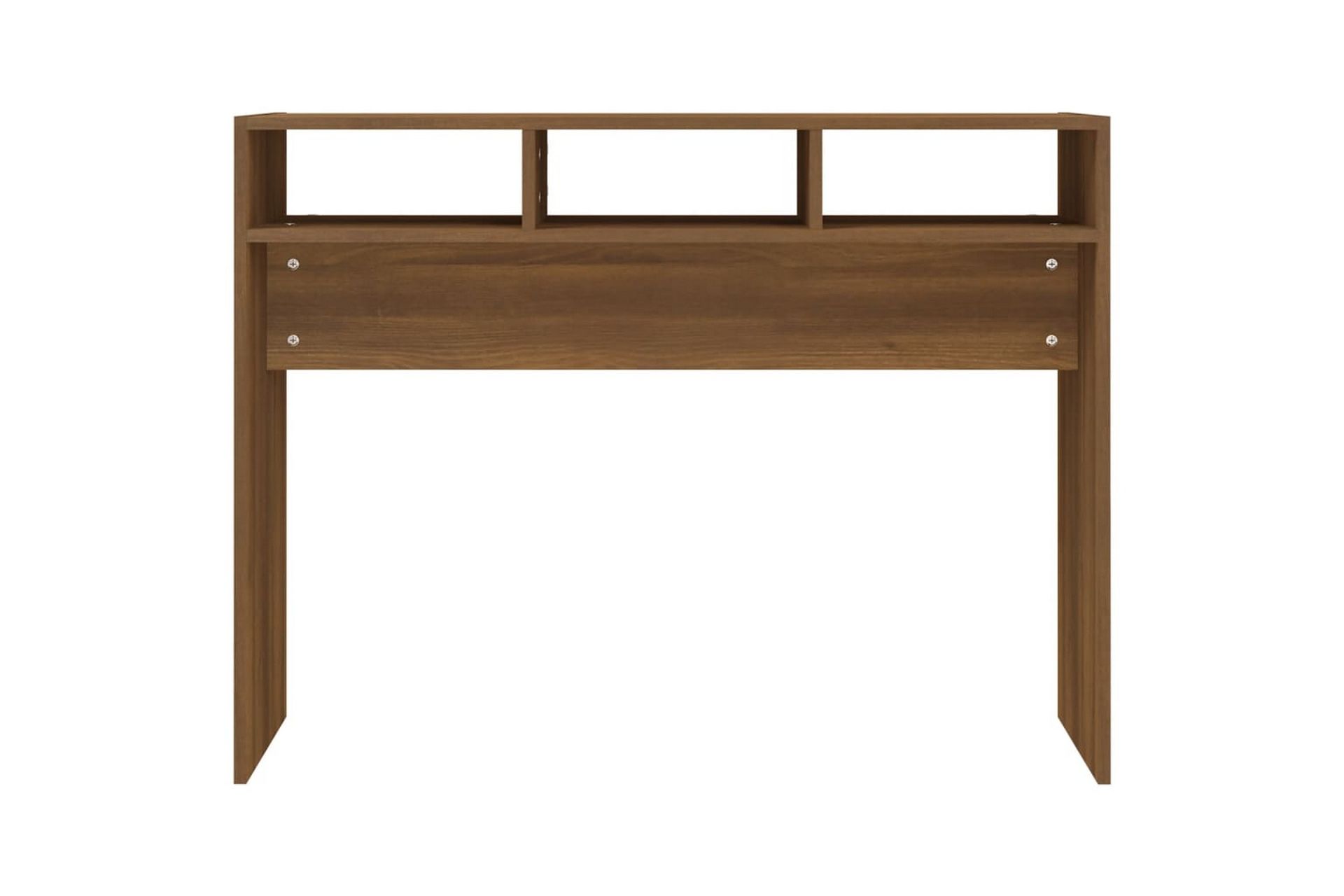 beBasic Avlastningsbord brun ek 105x30x80 cm konstruerat trä - Möbler - Vardagsrum - Soffbord & vardagsrumsbord - Avlastningsbord & konsolbord
