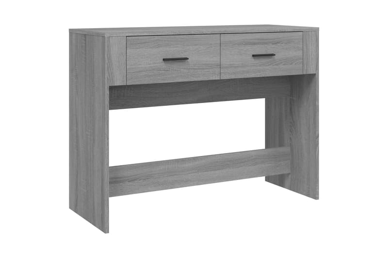 beBasic Avlastningsbord grå sonoma 100x39x75 cm konstruerat trä - Hallbord - Bord - Avlastningsbord & konsolbord