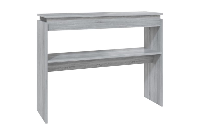 beBasic Avlastningsbord grå sonoma 102x30x80 cm konstruerat trä - Hallbord - Bord - Avlastningsbord & konsolbord