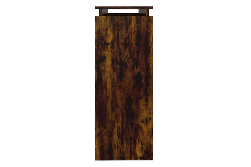 beBasic Avlastningsbord rökfärgad ek 102x30x80 cm konstruerat trä - Möbler - Vardagsrum - Soffbord & vardagsrumsbord - Avlastningsbord & konsolbord