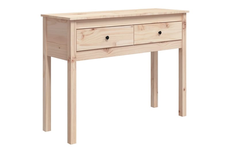 beBasic Konsolbord 100x35x75 cm massiv furu - Möbler - Vardagsrum - Soffbord & vardagsrumsbord - Avlastningsbord & konsolbord
