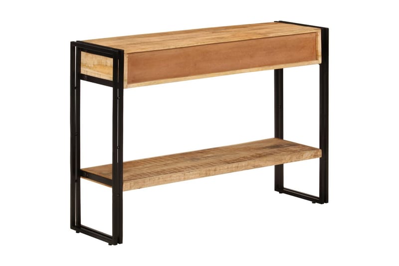 beBasic Konsolbord 110x30x76 cm massivt mangoträ - Möbler - Vardagsrum - Soffbord & vardagsrumsbord - Avlastningsbord & konsolbord